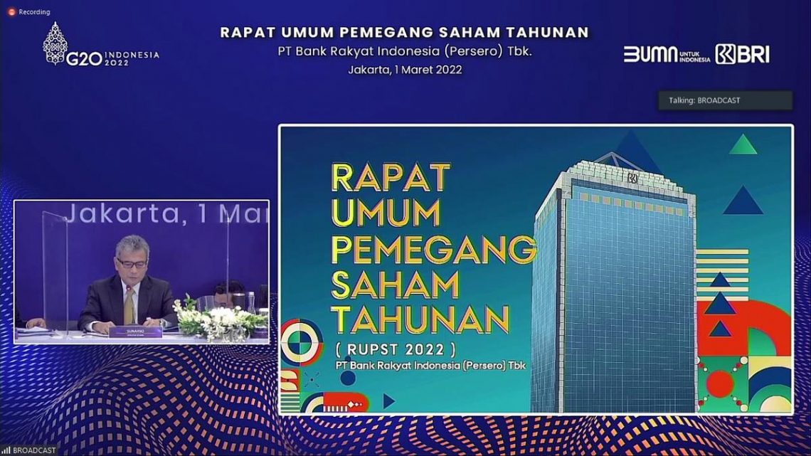 BRI Setor Rp14 Triliun Dividen Kepada Kas Negara