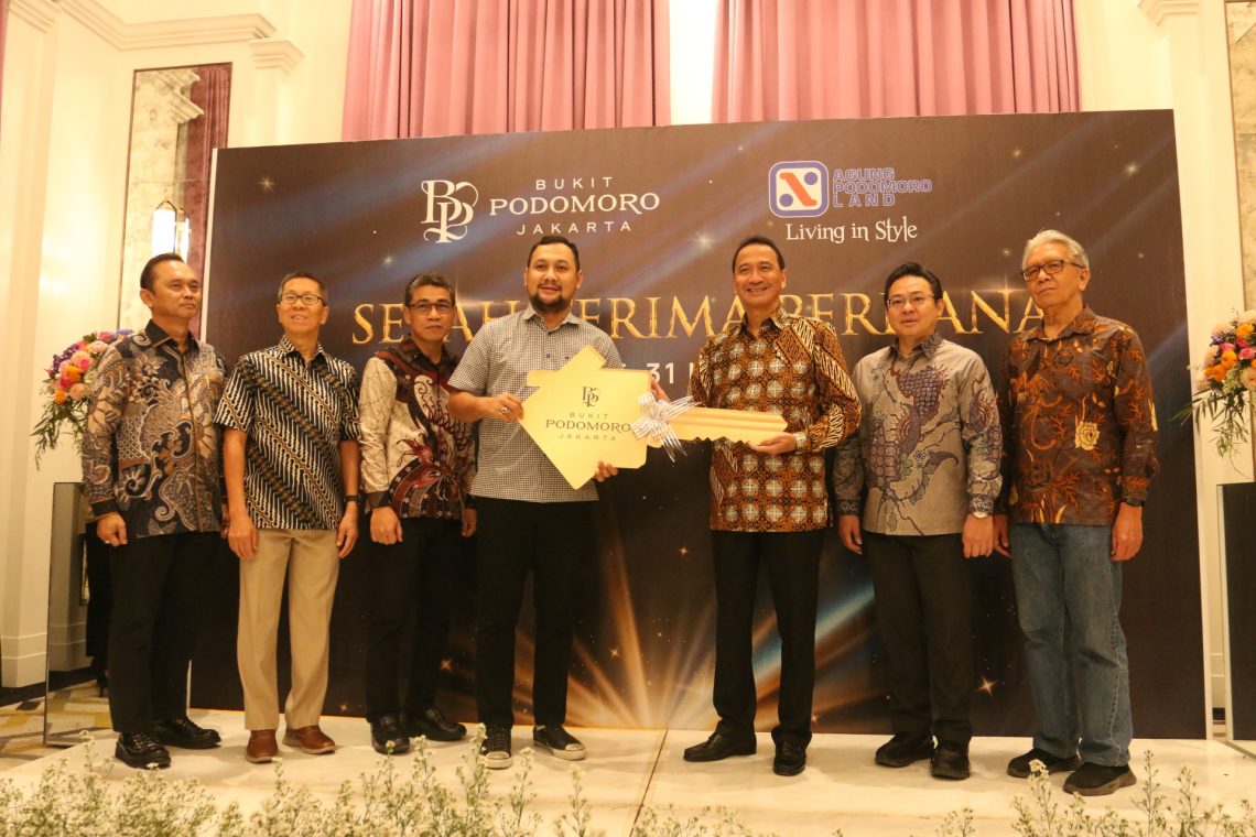 Bukit Podomoro Jakarta Laksanakan Serah Terima Unit Rumah Perdana Kepada Konsumen