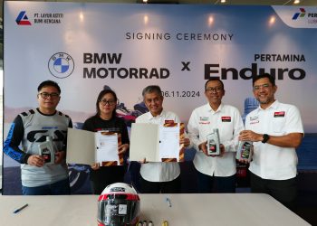Pertamina Lubricants Resmi Bermitra dengan BMW Motorrad Indonesia