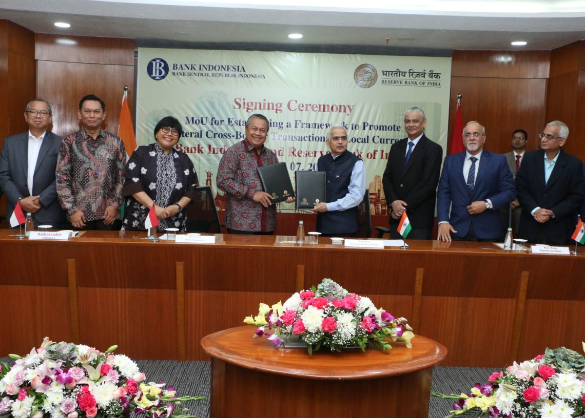 Bank Indonesia Dan Reserve Bank of India Kerja Sama Dorong Penggunaan Mata Uang Lokal Di Masing-Masing Negara