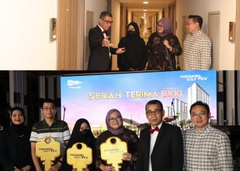 Podomoro Golf View Langsungkan Serah Terima Apartemen Tower Ekki
