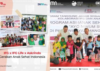 Askrindo dan IFG Gelar Gerakan Anak Sehat Indonesia di Manggarai Barat