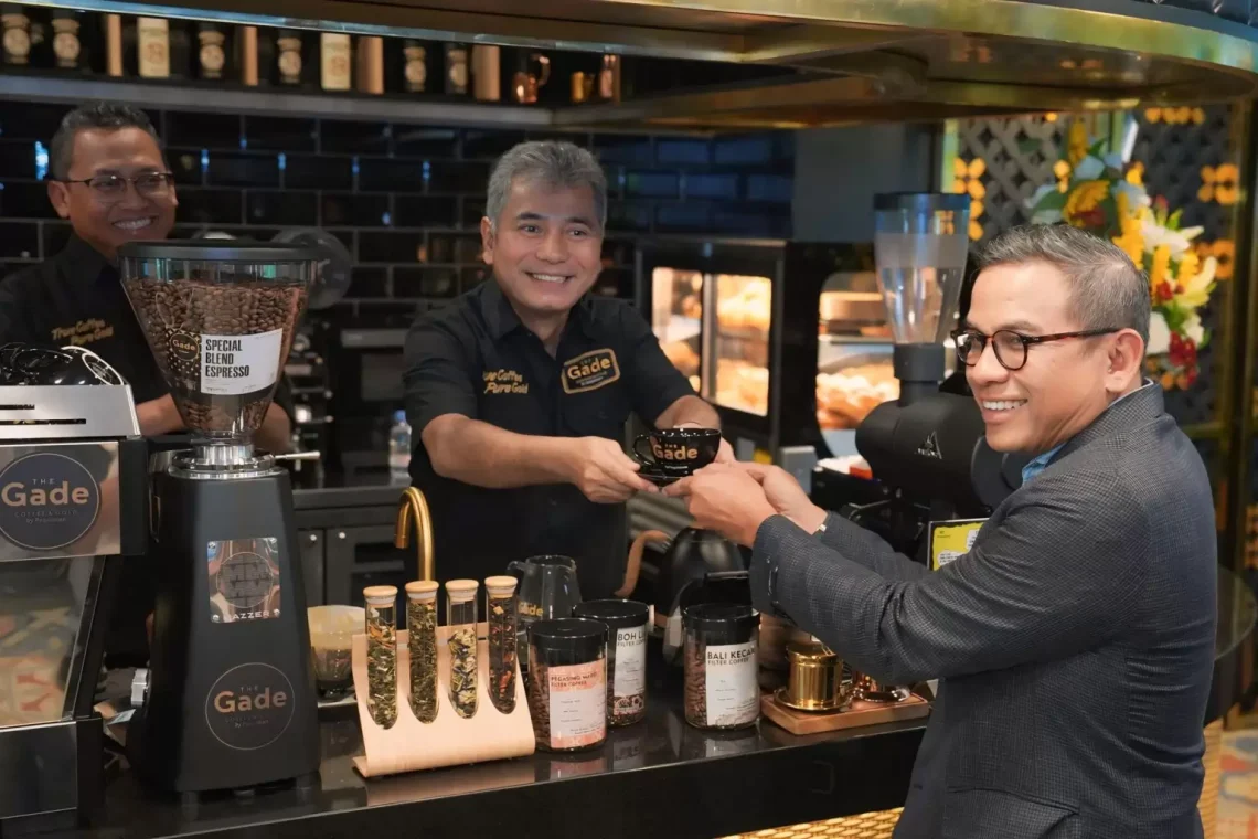 The Gade Coffee and Gold, Hadir di Menara BRIlian