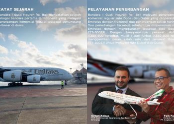 Emirates A380 Perdana Mendarat di Bali, Siapkan Kerja Sama Menarik bagi Indonesia