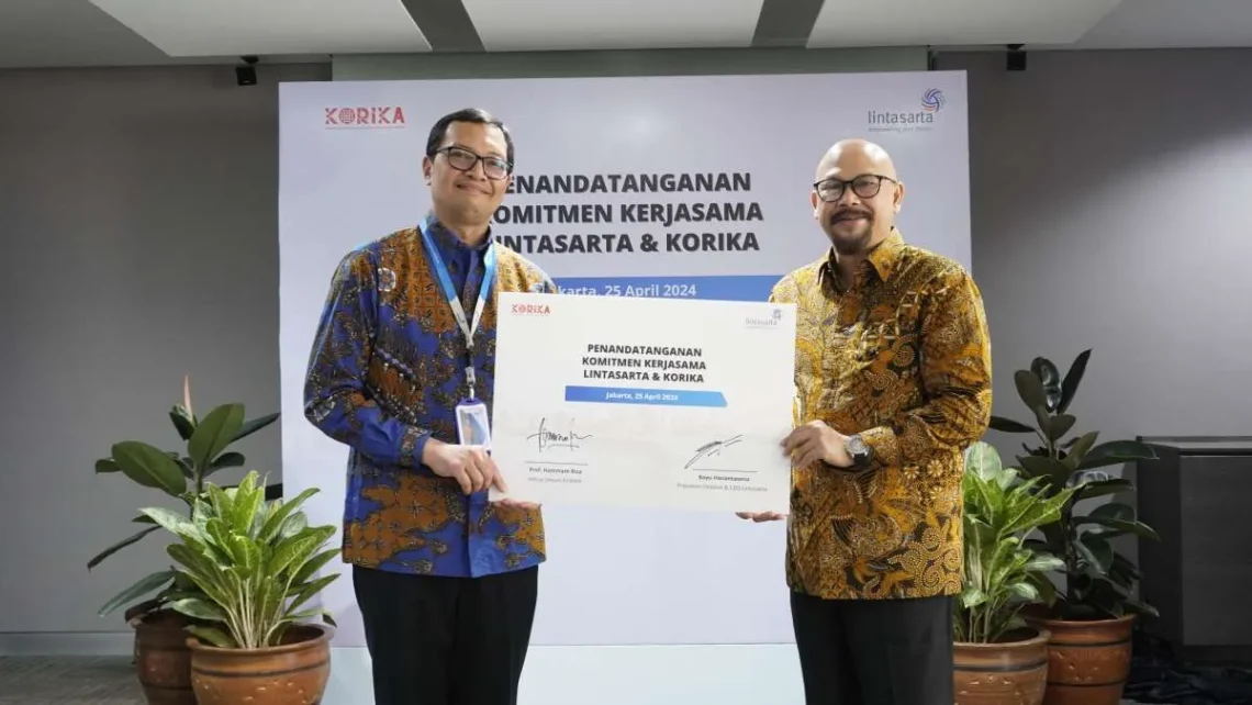 Lintasarta & KORIKA Jalin Kerjasama Strategis Kembangkan Solusi Industri Berbasis AI