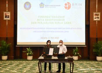 Kemenkeu Lanjutkan Perjanjian Kerja Sama dengan BSSN dan BRIN