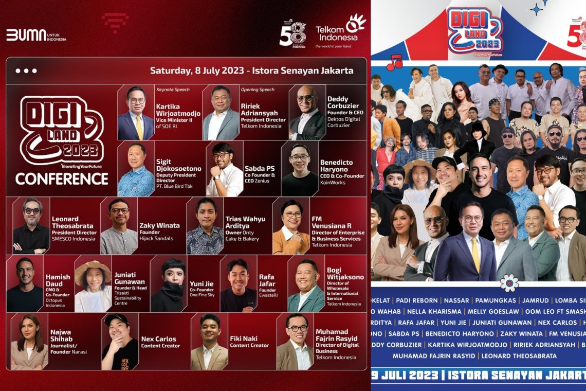 Digiland 2023: Telkom Ajak Generasi Muda Elevate Masa Depan Indonesia