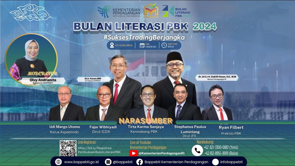 Bappebti Dorong Transformasi Digital Industri di Bulan Literasi PBK 2024