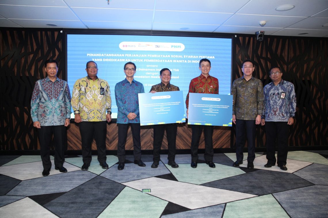 Danamon, PNM, dan MUFG Bank Kerja Sama Siapkan Pembiayaan Sosial untuk Pemberdayaan Perempuan di Indonesia