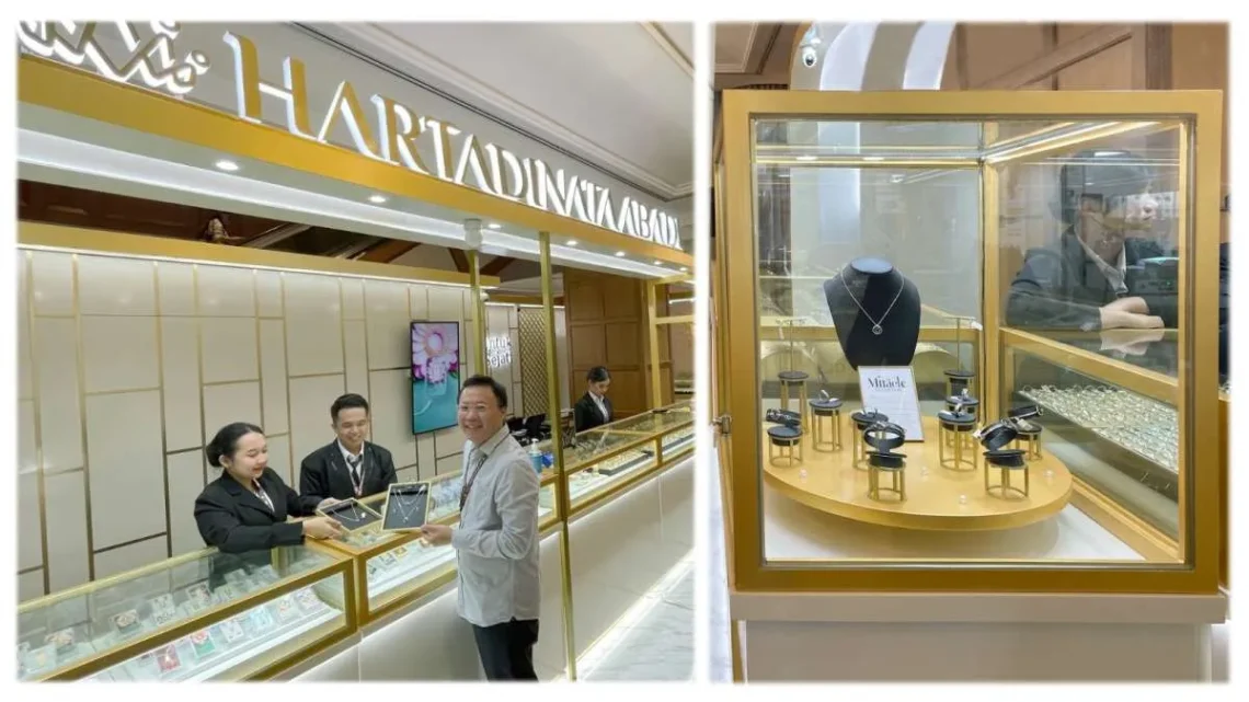 HRTA Pamerkan Koleksi Terbaru Ardore Jewellery di Surabaya Jewellery Fair