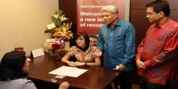 Peresmian CIMB Preferred Center Sawah Besar-Asemka