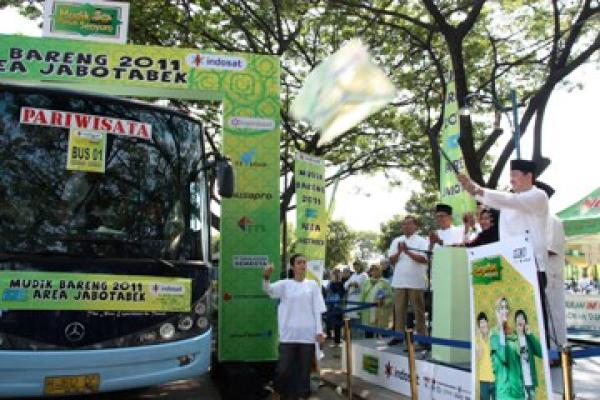 Mudik Penuh Senyum Bareng IOC 2011