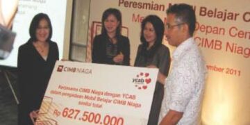 Bank CIMB Niaga Salurkan Bantuan Mobil Belajar