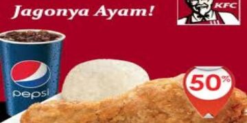 Beli KFC dengan Kartu Debit-Kredit Bank Mandiri