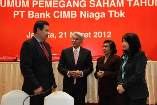 RUPST CIMB Niaga Angkat Direktur Baru