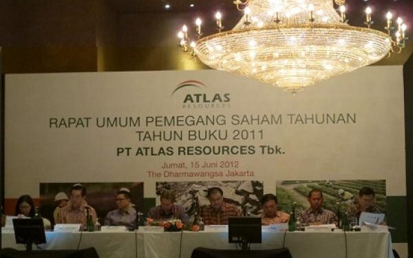 2012, Atlas Proyeksikan Produksi Batubara Dekati 2,6 Juta Ton