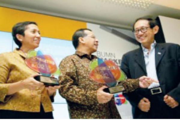 BNI Raih Penghargaan BUMN Marketers