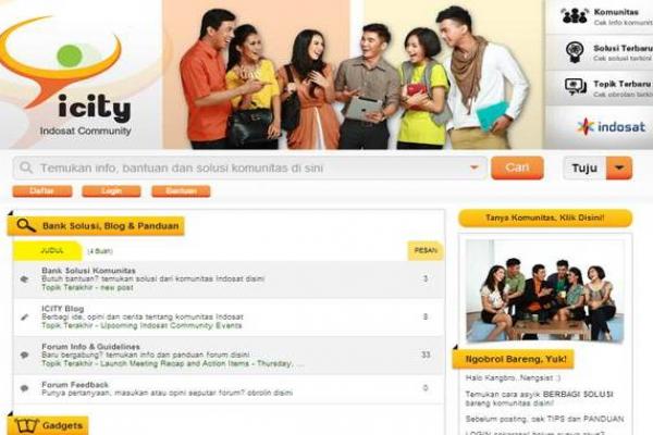 Indosat Luncurkan Forum Berbasis Solusi ICITY - Stabilitas