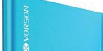 Vorson Bookmark, Baterai Portabel Tertipis