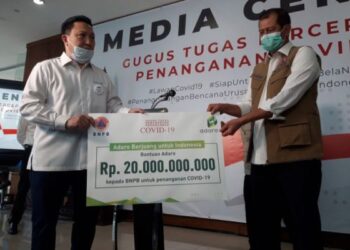 Adaro Beri Rp20 Miliar untuk Penanganan Covid-19