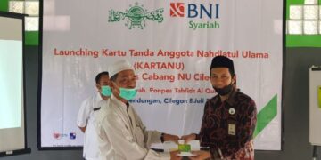 BNI Syariah Hadirkan Kartu Debit Co-Branding Kartu Tanda Anggota NU Cilegon