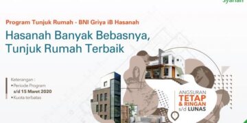 BNI Syariah Permudah Milenial Miliki Hunian lewat Program Tunjuk Rumah