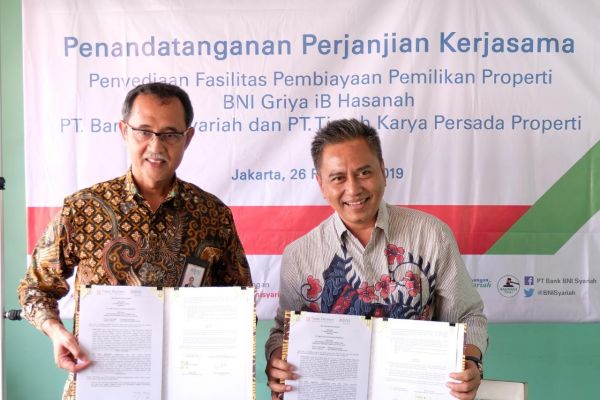 BNI Syariah Gandeng Timah Properti