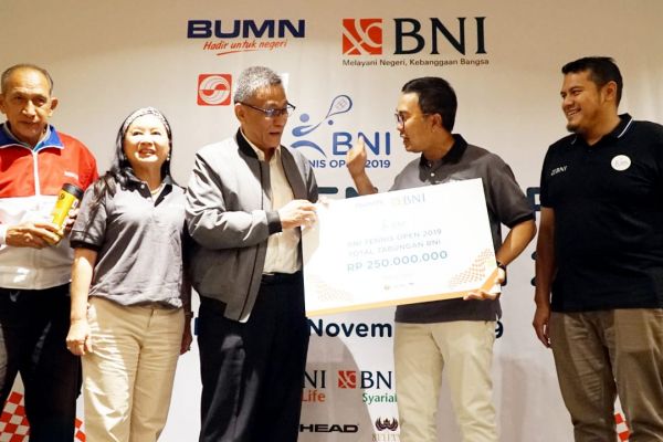 BNI Kembali Selenggarakan Tennis Open 2019