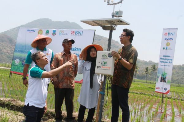 Jelang Pertanian 4.0, BNI Ajak Petani Terapkan Smartfarming