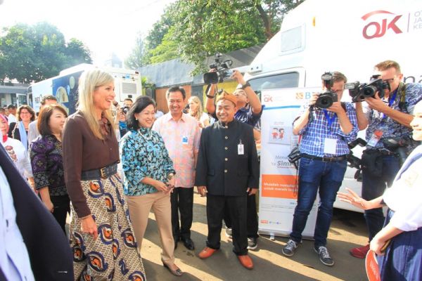 Dikunjungi Queen Maxima, BNI Kenalkan Program SimPel & e-Warong KUBE
