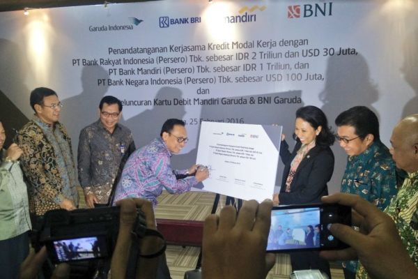 Tiga Bank BUMN Biayai Modal Kerja Garuda Indonesia Senilai Rp 4,7 Triliun