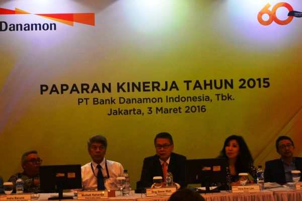 Tahun 2015 Danamon Catat Laba Bersih Setelah Pajak Rp 2,4 Triliun
