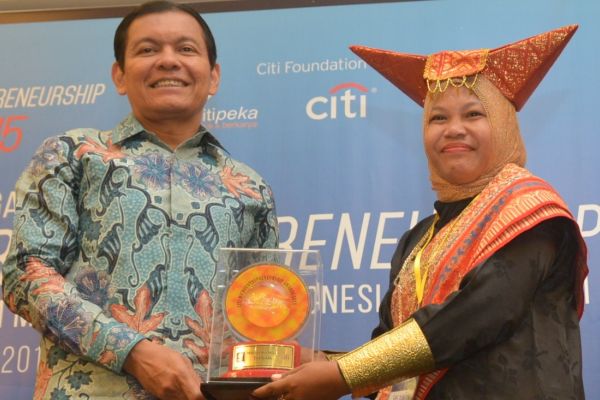 Dorong Usaha Mikro, Citi Beri Penghargaan Wirausaha Mikro Terbaik