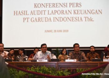 Laporan Keuangan Bermasalah,Garuda Didenda 100 Juta