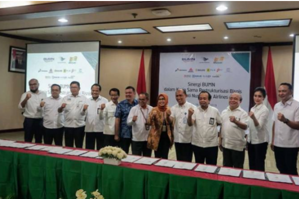 Garuda Indonesia Group Jalin Sinergi BUMN Dukung Restrukturisasi Bisnis Merpati Airlines