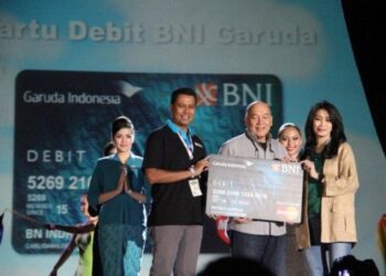 BNI & Garuda Satukan Fungsi Debit & TapCash dalam Satu Kartu