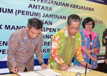 Perum Jamkrindo Jalin Kerjasama Penjaminan dengan Bank Mantap