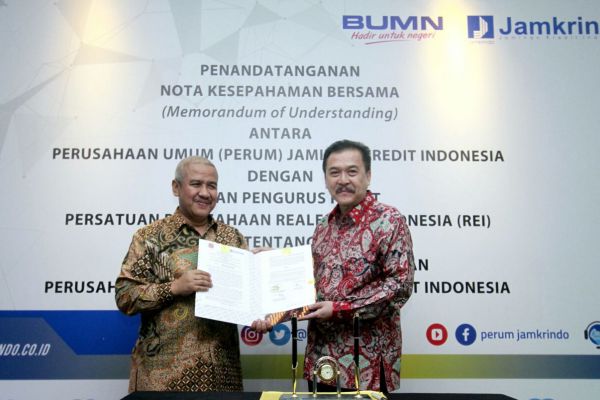 Jamkrindo dan REI Dukung Program Sejuta Rumah