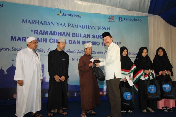 Wujud Kepedulian Sosial Jamkrindo di Ramadhan dan Lebaran 2018