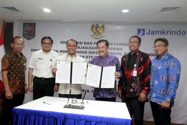 Mitigasi Risiko Penjaminan, Jamkrindo Gandeng Ditjen Dukcapil