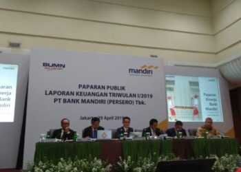Kuartal Pertama Mandiri Raup Laba 7,2 Triliun