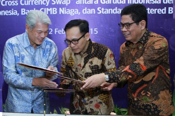 BNI, Niaga, SCB Layani Hedging Garuda Senilai Rp 1 Triliun
