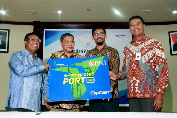 BNI & Pelindo IV Terbitkan Kartu e-Integrated Port