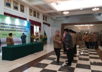 Menteri PPN Lantik Pejabat KNKS