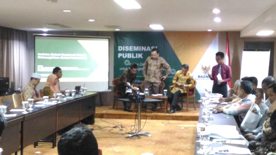 Atasi Kemiskinan, BAZNAS Luncurkan Indeks Zakat Nasional