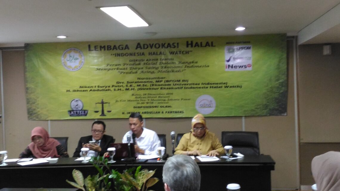 Indonesia Halal Watch: Produk Asing Saingi Produk Domestik