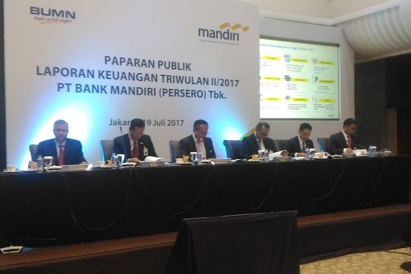 Kredit Bank Mandiri Capai 11,6 Persen di Kuartal II