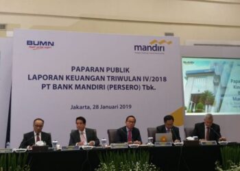 Bank Mandiri Catatkan Laba 25 Triliun