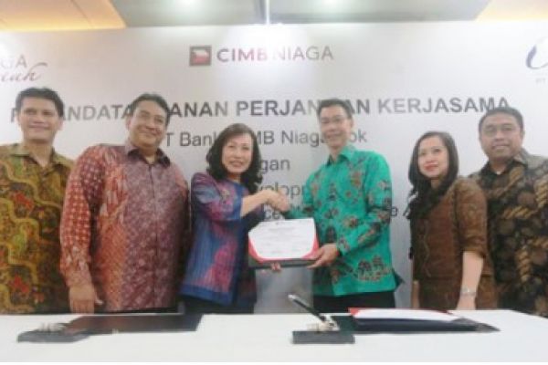 CIMB Niaga Gandeng Pengembang