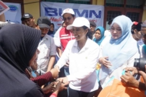 Menteri Rini Ajak BUMN Sinergi Kembangkan Pariwisata Kebumen
